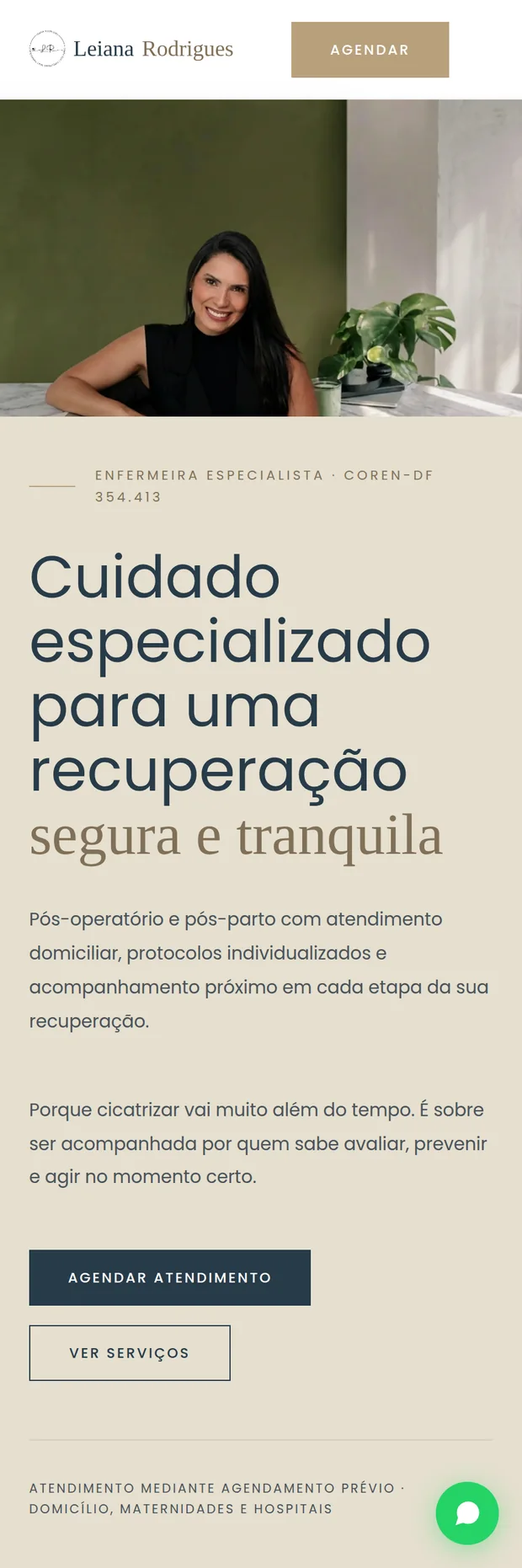 Versão para celular de Leiana Rodrigues
